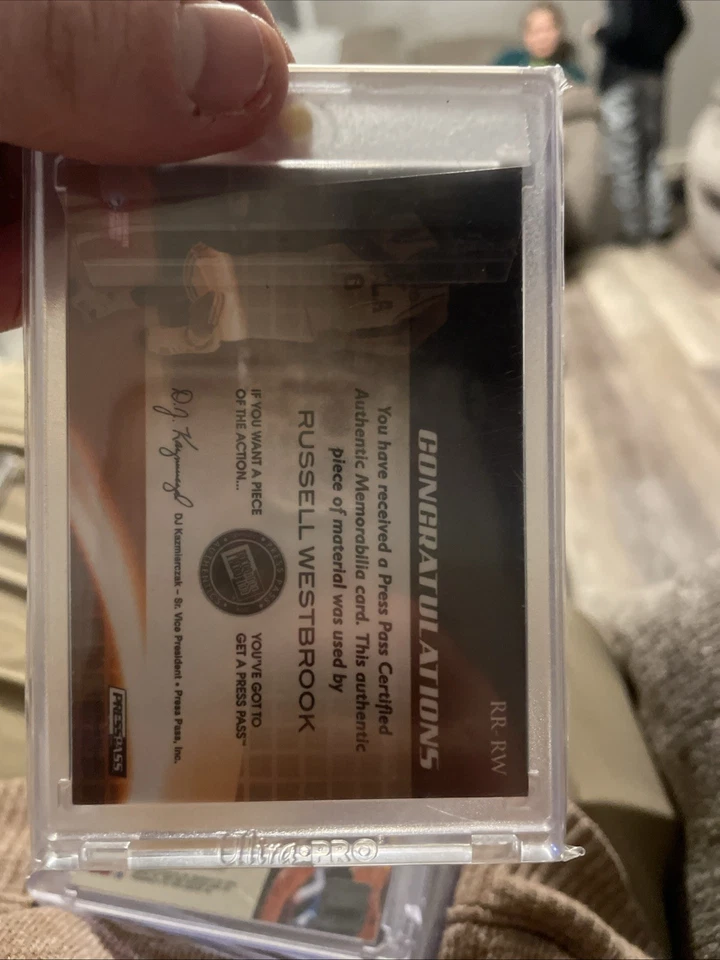 Press Pass 2008 - Power Pick Russell Westbrook #65 (RC)/99 Foto 2 de 2