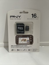 PNY 16GB Micro SDHC Performance Card - Brand New