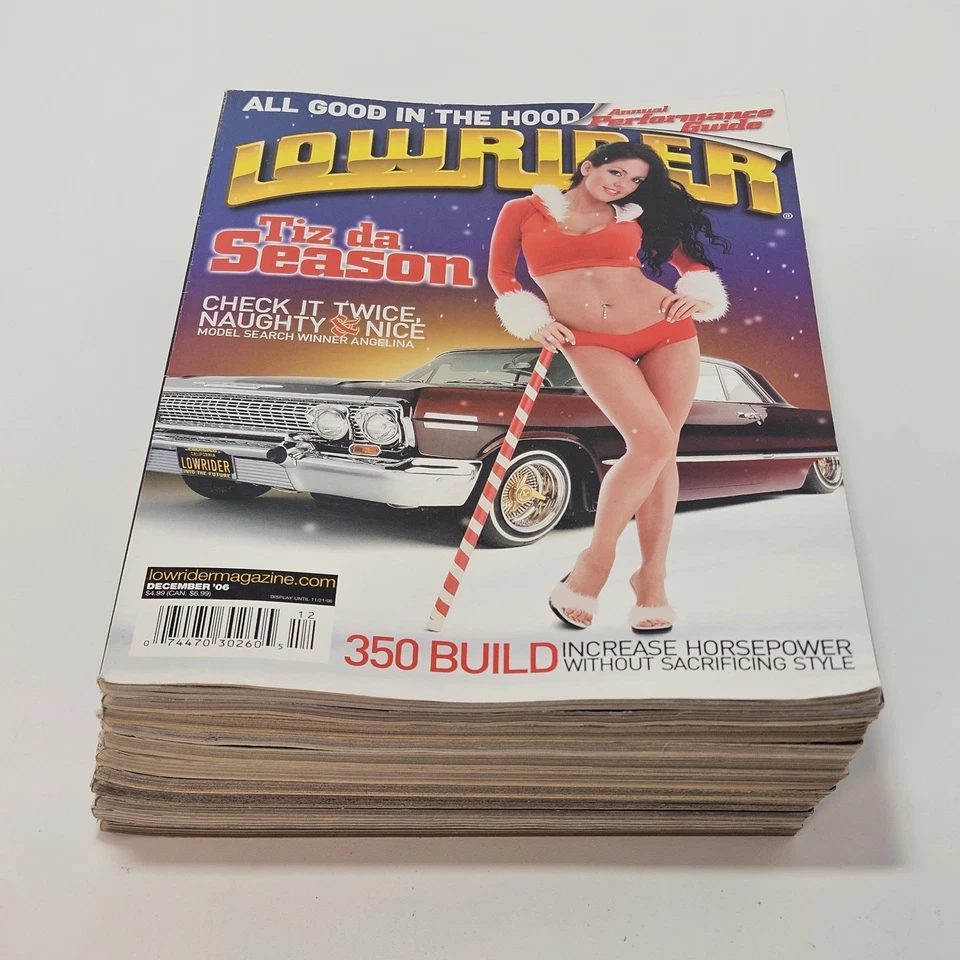 Vintage Lowrider Magazine Lot Of 11- 2006 Car Automobile Classic Rides — 第 2/4 张图片