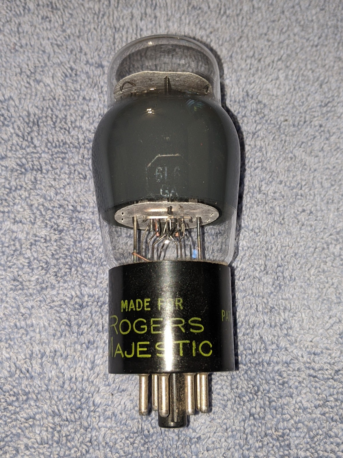 6L6 GA Vintage Rogers Vacuum Tube - Tests GOOD!
