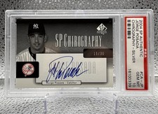 Jorge Posada 2004 SP Authentic Chirography Silver Auto /30 PSA 10 #CA-JP POP 1