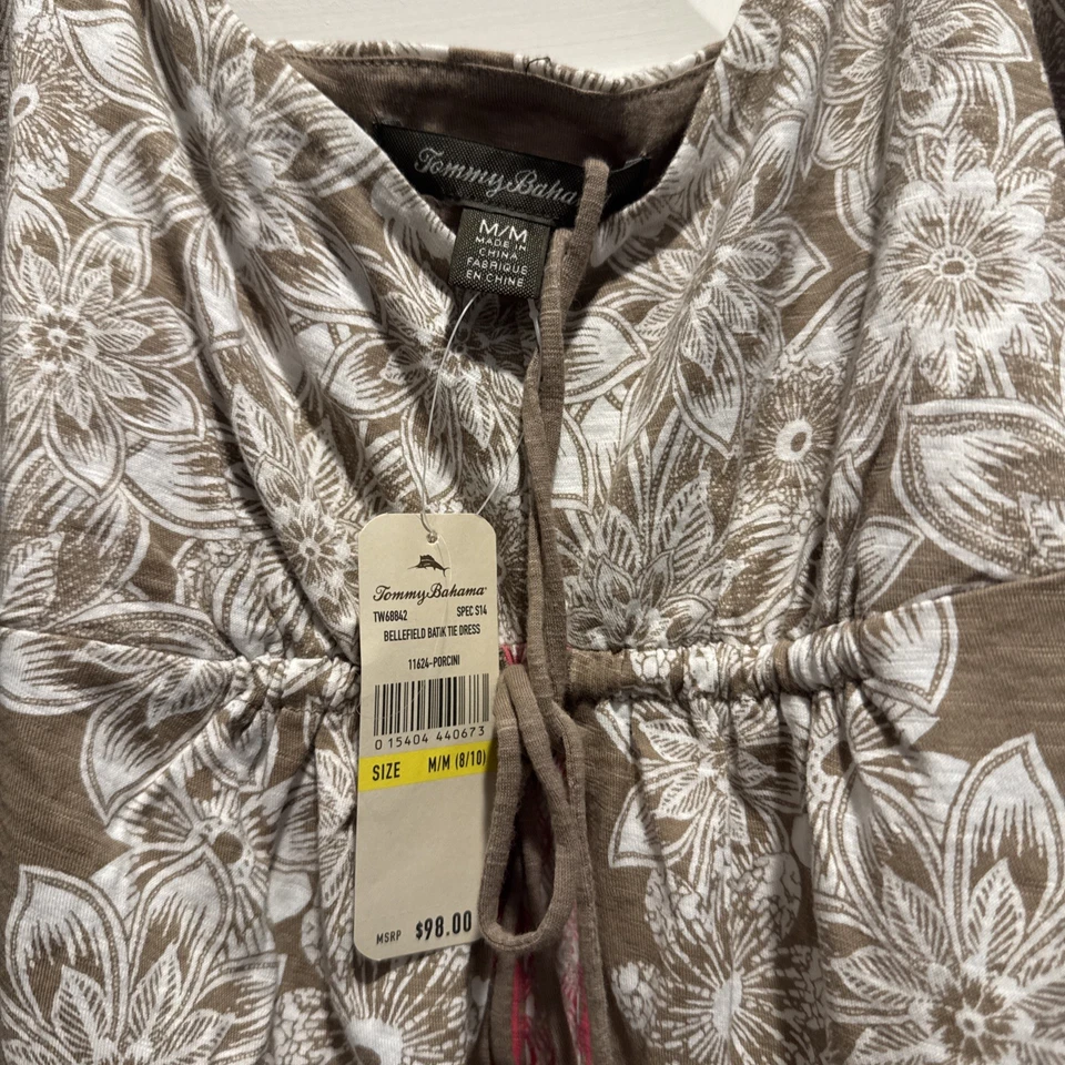 Vestido Tommy Bahama Bellafield Batik Corbata Nuevo Con Etiquetas $98 Talla M Foto 4 de 4