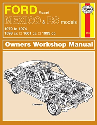 Ford Escort Mk I Mexico, RS 1600 & RS 2000 (70 - 74) Haynes Repair Manual - Image 7