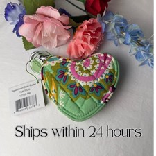 Vera Bradley Tutti Frutti Sweetheart Coin Purse NWT Retired Pattern