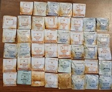 NOS Watch Crystals Square CMX CMT GS Watchmaker Repair Crystal Lot Of 45 Lot