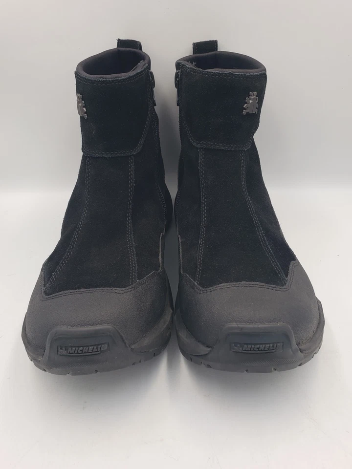 NUEVO SIN CAJA Icebug Metro2 Hombres Talla 9 Bugrip Negro Zapatos Gamuza Superior ¡BONITO!! Foto 3 de 4