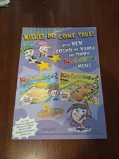 Kids Cuisine Fairly Oddparents Nickelodeon Print Ad 2003  8x11