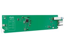 AJA OG-FIDO-R-12G-ST Fiber Receiver 12G-SDI Singlemode ST 10km HDR