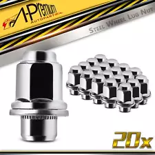 A-Premium 20xM12-1.50 Front & Rear Acorn Wheel Lug Nut for Toyota Camry Chrysler