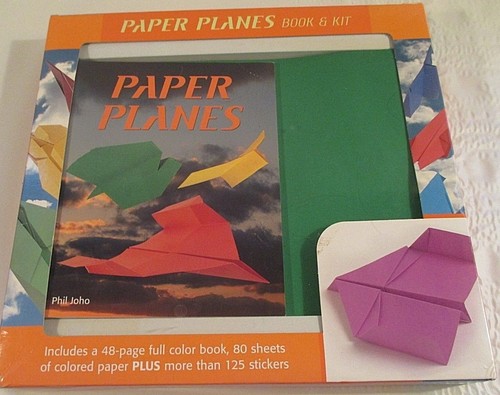 paper airplane kit and book planes, mud puddle books paperback