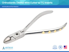 Orthodontic Dental Wire Cutter w/ Tungsten Carbide Inserts ARTMAN