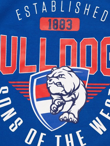 AFL Supporter Tee - Western Bulldogs - Youth - Kids - T-Shirt - Picture 2 of 4