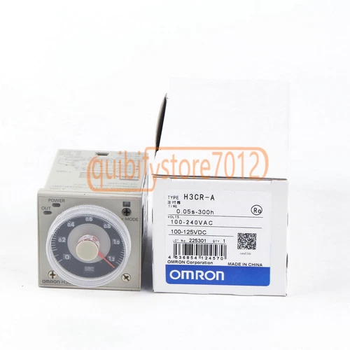NEW Omron Timer H3CR-A 100-240VAC H3CRA