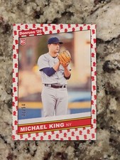 2020 Donruss Retro 1986 Variations Presidential Collection /50 Michael King #256