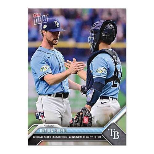2023 Topps Now 115 Braden Bristo