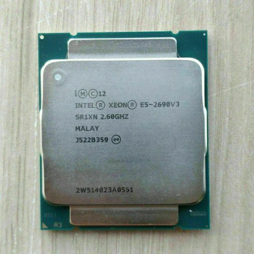 Processeurs CPU Intel Xeon E5-2690 V3 2,6-3,5 GHz 12 cœurs LGA2011-3 - Photo 2/3
