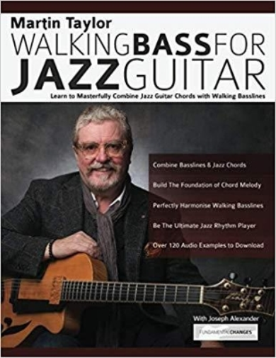 Joseph Alexander Martin Taylor Walking Bass For Jazz Guitar (Tascabile)