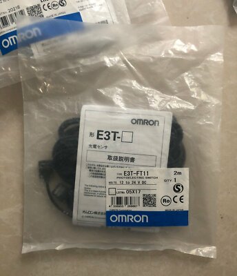 For Omron E3T-FT11 E3TFT11 12-24VDC Photoelectric Switch