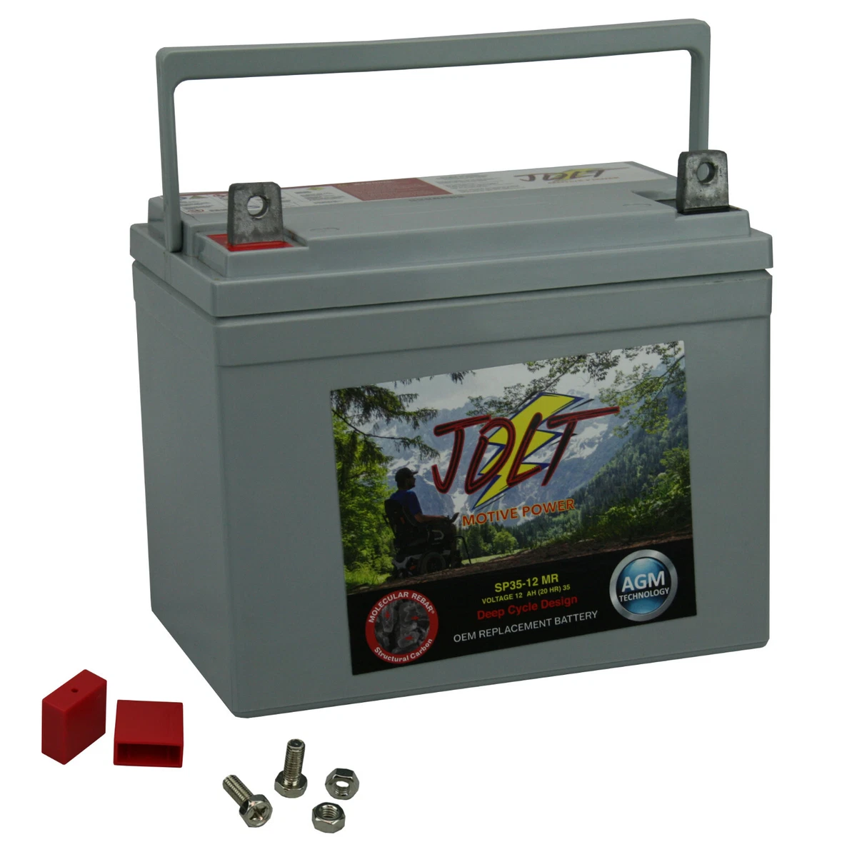 Riding Mighty Max Group U1 Battery Box For Lawn Mower Equipment