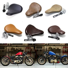 For Harley Honda 1100 750 700 VT1100C VT700C Bobber Seat Spring Solo Seat Custom