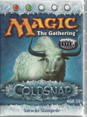 MTG Coldsnap Aurochs Stampede Theme Deck 60-Card Precon Magic Gathering |  eBay
