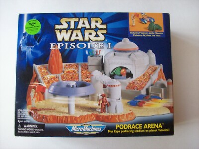 Star Wars Episode 1 Micro Machine Podrace Arena Jabba the Hutt Hasbro New