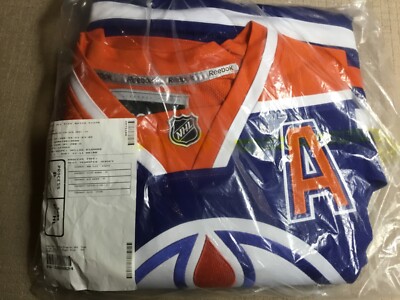 Connor McDavid Edmonton Oilers  A  Reebok Premier 4XL Jersey - New In Bag