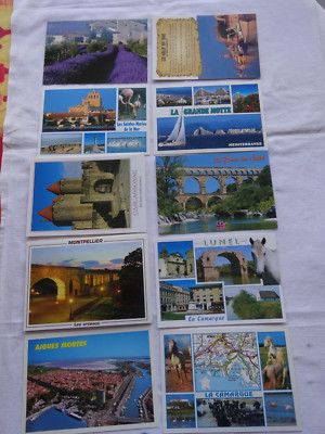 POSTCARDS OF THE SOUTH OF FRANCE - Set of no. 20 pieces - NEW -