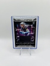 2022 Panini Black - Futuristic Silver #FUT-BZA Bailey Zappe /125 Patch RC