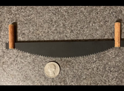 Miniature Crosscut Two Man Saw For Doll Or Teddy Bear - 2 Saws - Special Listing