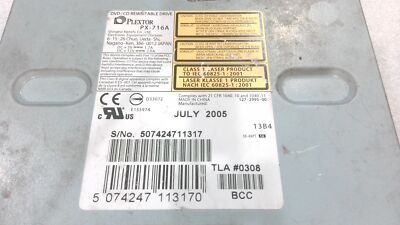 Plextor PX-716A DVD±RW Dual Layer Burner for sale online | eBay
