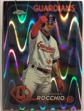 2024 Topps Chrome Brayan Rocchio Raywave