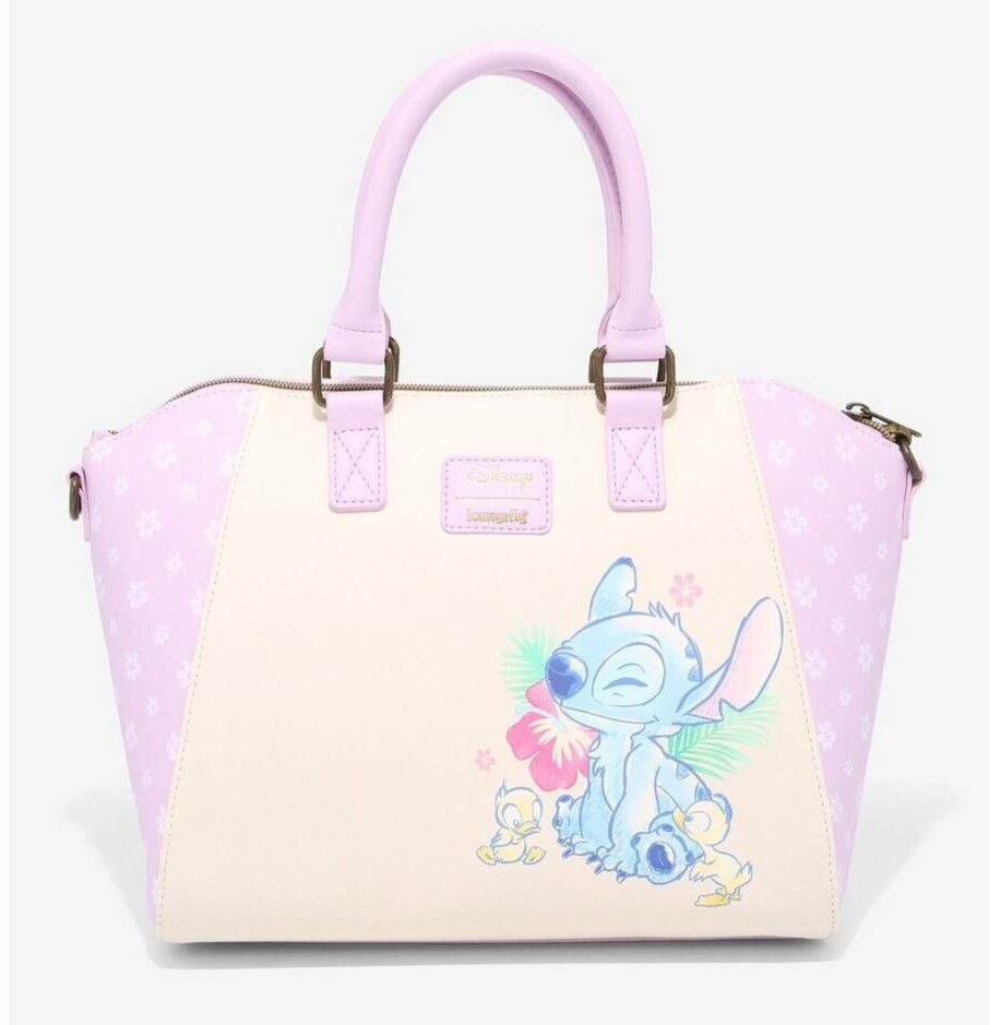 Loungefly Disney Lilo & Stitch Duckling Ducks Satchel Bag Handbag Purse