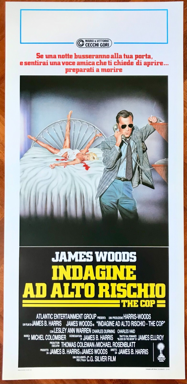 Locandina originale film Ad alto rischio (1981) - Regia di Stewart Raffill