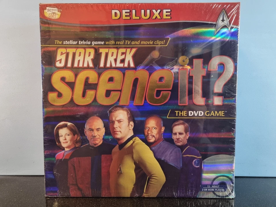 Star Trek Scene It ? The DVD Game Deluxe Edition Trivia Game TV Movie New Sealed - Image 3 of 4