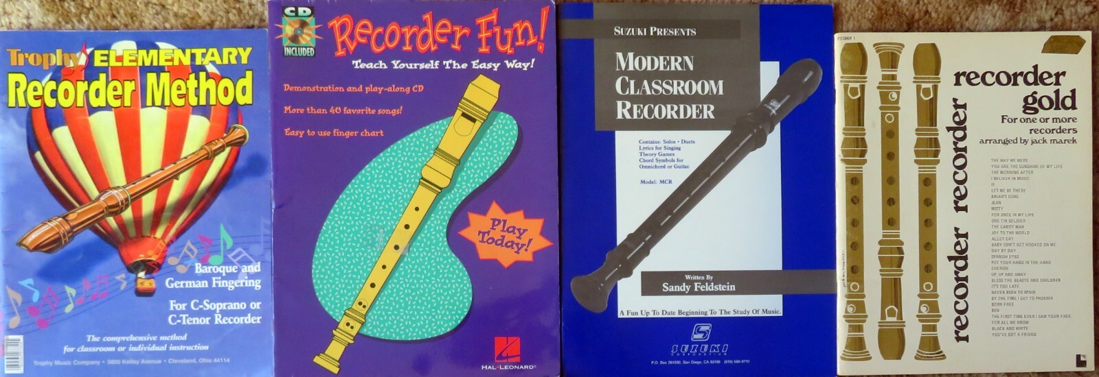 Recorder Collection RECORDER - Related - Collection of Eight (8) Titles - Study Guides, Lot ...