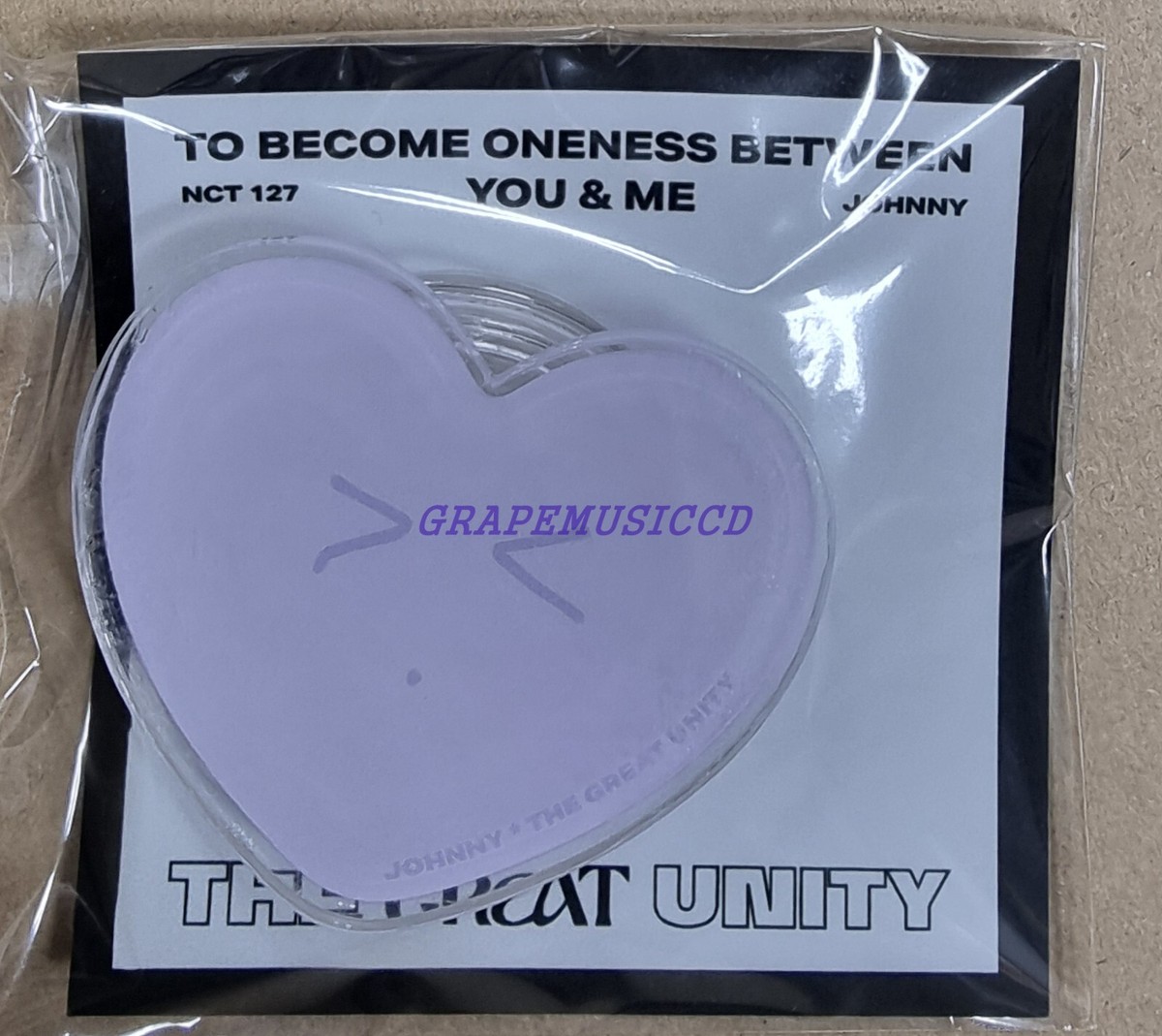 NCT 127 THE GREAT UNITY OFFICIAL MD GOODS HEART SMART-TOK