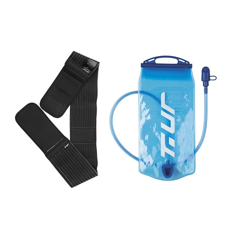 T.UR Kit Hydro Support System support poche hydratation pour gilet moto trail