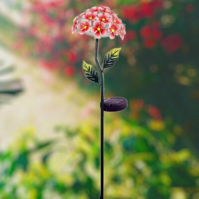 Outdoor flowerbed Red solar Carnation, Flower stake