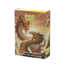 Japanese Matte Dual Art Sleeves - Year of the Wood Snake 2025 60CT Dragon Shield