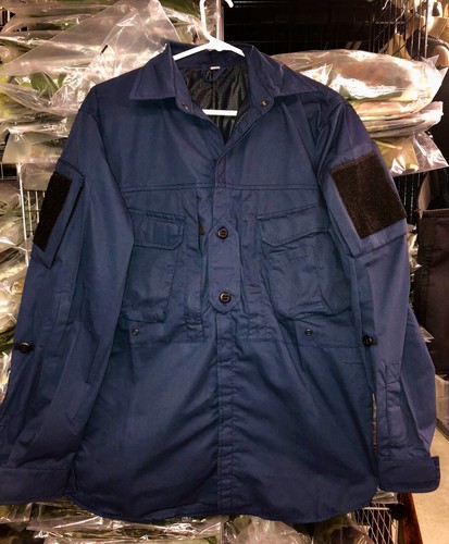 Small A110 Arktis Black Combat Shirt SAS SF FBI