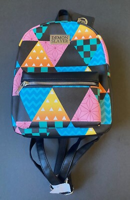 demon slayer mini backpack hot topic Demon Slayer Patterns Hot Topic Mini Backpack