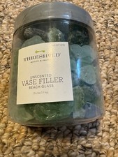 Threshold Sea Glass Vase Filler Beach Glass 2.6lbs