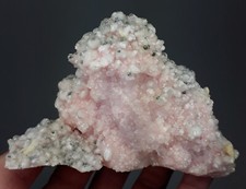 Rhodochrosite, Dolomite, Quartz - Cavnic, Romania NST