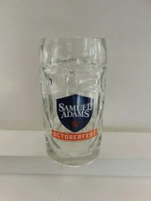 Samuel Sam Adams OCTOBERFEST Seasonal Brew 0.5L Glass Beer Mug Stein Craft Beer