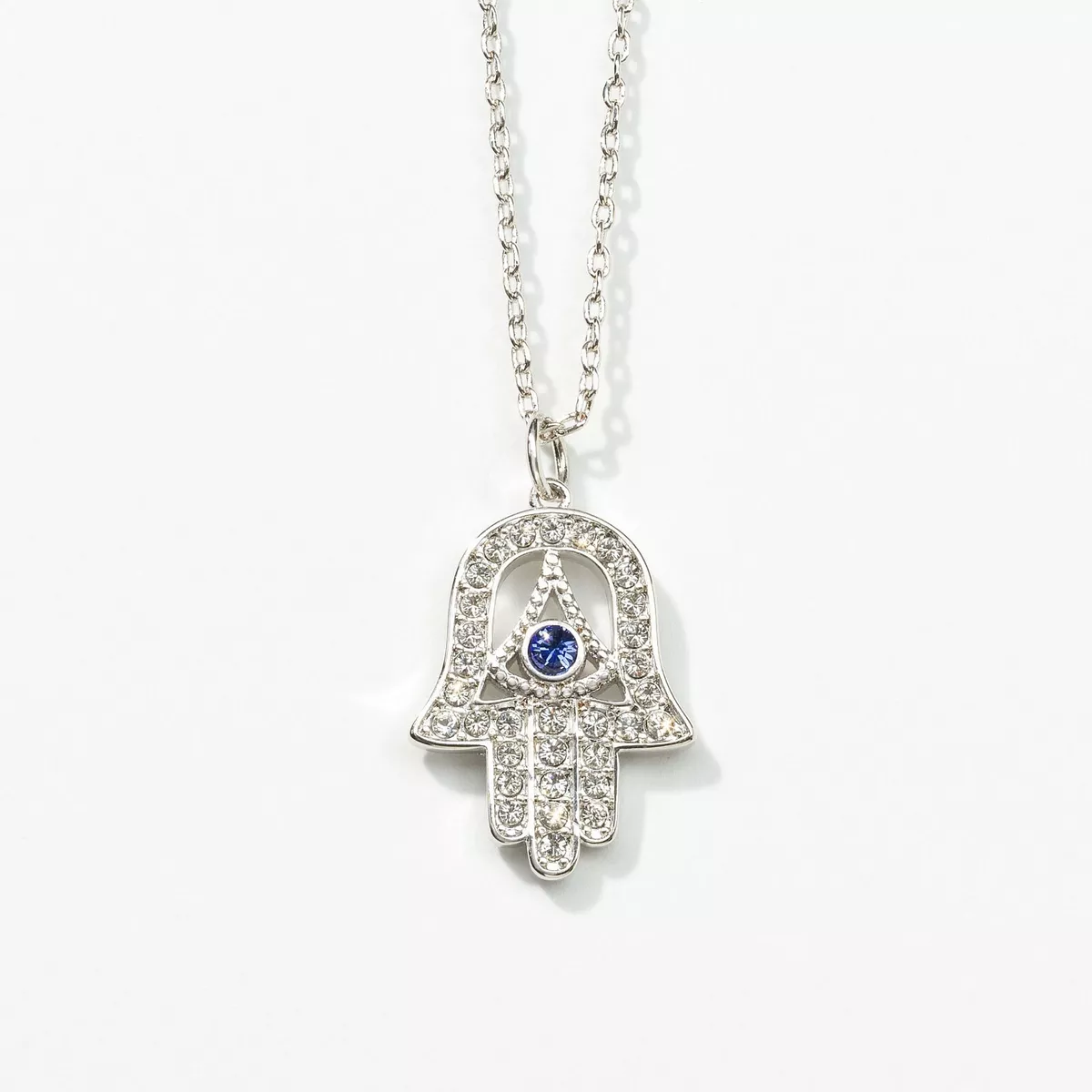 Swarovski hamsa necklace deals
