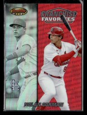 Nolan Gorman - 2020 Bowman's Best 2000 Franchise Favorites Refractor RC