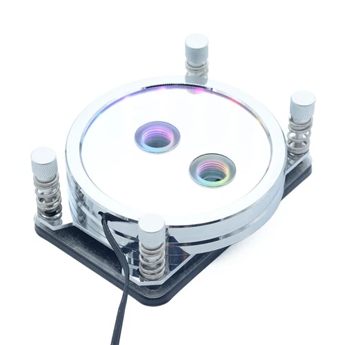 For Ryzen AM2 AM3 AM4 Processor Cooler Infinite Gradient Effect 5V ARGB AURA