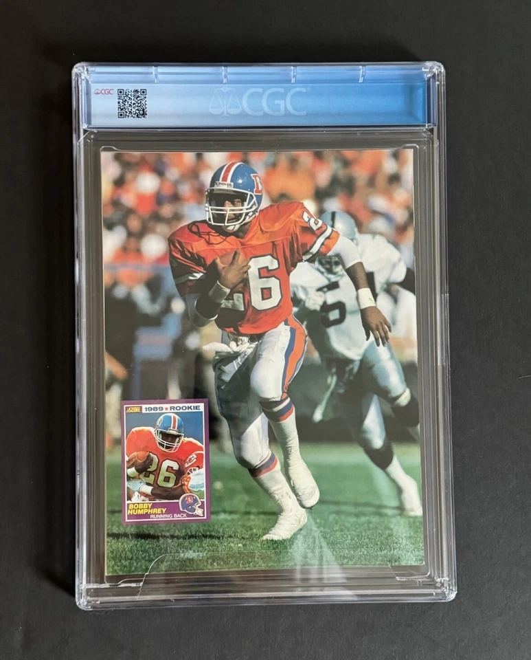 Joe Montana 1990 Beckett Football Card Magazine #2 CGC 9.4 NM+ - Image 2 of 3