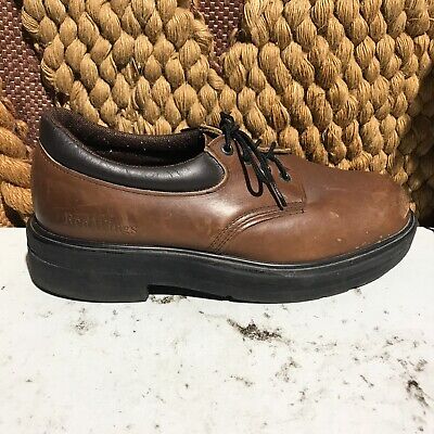 Red Wing Work Oxford Shoes EH Brown Leather 4407 US Size Red Wing Work Oxford Shoes EH Brown Leather 4407 US Size